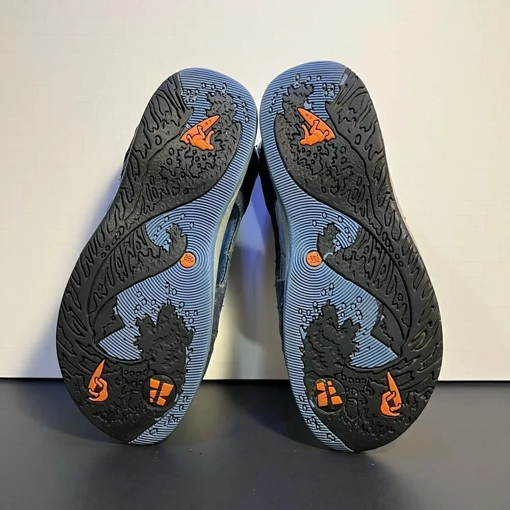 Boys MERRELL Rapid Pulse Navy Blue Hook & Loop Sandals / Size 5